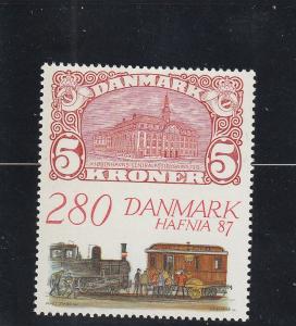 Denmark  Scott#  843  MH