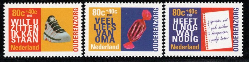 Netherlands Scott # B705 - B707, mint nh