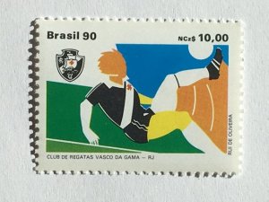 Brazil–1990–Single “Sports/Soccer” stamp–SC# 2236 - MNH