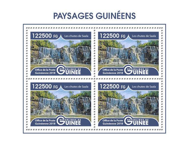 Z08 GU1801local09a Guinea Guinee 2018 Landscapes Nature MNH ** Postfrisch