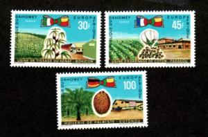 Dahomey # 262-263,C105 Mint!