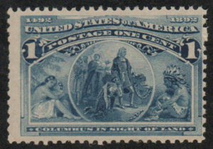 USA #230 Fine+ OG NH, post office fresh! Retails $32.5