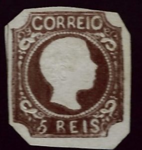 Portugal SC#9 Unused NG cut to shape SCV$375.00..Would fill a great Spot!