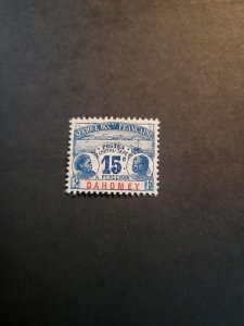 Stamps Dahomey Scott J3 hinged