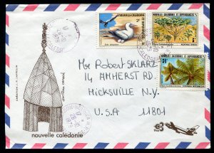 1979 New Caledonia to Hicksville, New York USA