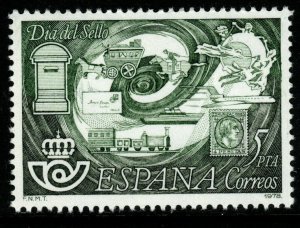 SPAIN SG2528 1978 WORLD STAMP DAY MNH