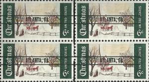 # 1384a MINT NEVER HINGED PRE-CANS. CHRISTMAS WINTER SUND...