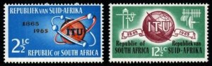 SOUTH AFRICA SG258/9 1965 L.T.U. CENTENARY MNH