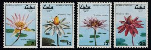 Cuba Scott 2239-2242 Mint never hinged.