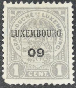 DYNAMITE Stamps: Luxembourg Scott #75 – Precancel