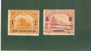 GUATEMALA 298-99 USED BIN$ 1.00