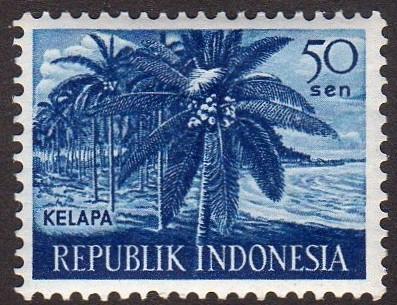 Indonesia 499 - Mint-NH - Coconut Palm