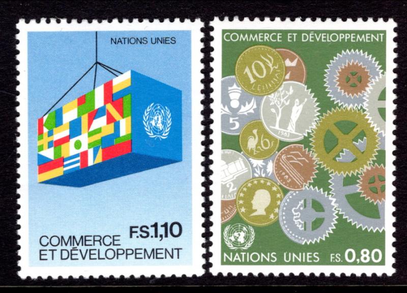 UN Geneva 117-118 MNH VF