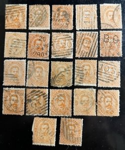 Italy Scott# 47 Used Avg Lot of 22 Cat $27.50