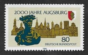 SE)1985 GERMANY, BIMILLENNIUM OF THE CITY OF AUGSBURG, MNH