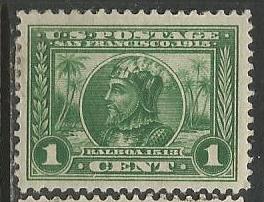 U.S. Scott #397 1-Cent Balboa Stamp - Mint Single