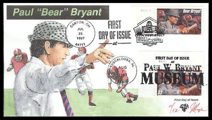 #3143//48 Bear Bryant Pugh FDC