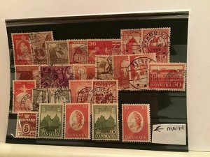 Denmark mint never hinged and used stamps R21570