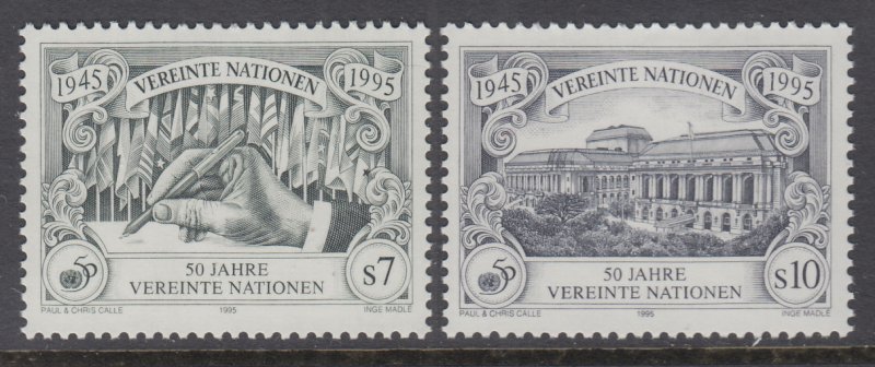 UN Vienna 186-187 MNH VF