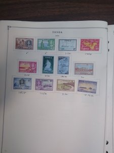 collection on pages Tonga 1942-53 FW: CV $54