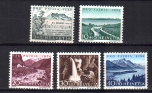 SWITZERLAND STAMPS, 1954. Sc.#B232--B235, MNH