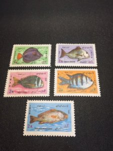 Iran stamp 1697-1701 mint hinged