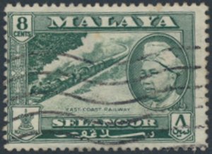 Selangor  Malaya  SC#  106  Used   see details & scans