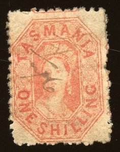 Tasmania - SC #34d, Used.  2019 SCV $70.00.  FREE SHIPPING!