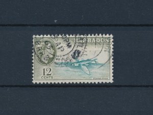 [59252] Barbados 1954 Marine life fish From set Used