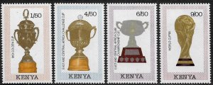 Kenya #515-8 MNH Set - Soccer Trophies