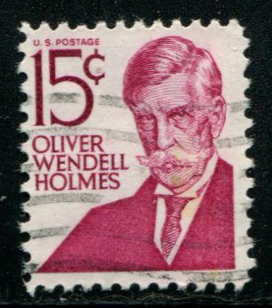 1288 US 15c Oliver Wendell Holmes, used cv $.20