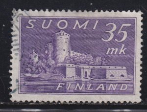 Finland 280 Castle in Savonlinna 1949