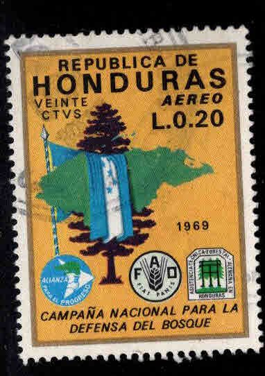 Honduras  Scott C483 Used airmail