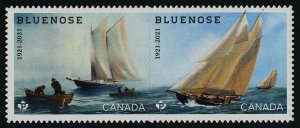 Canada 3294-5 MNH Bluenose, Ship