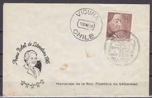 Chile, Scott cat. 299. University issue. First Day Cover. ^