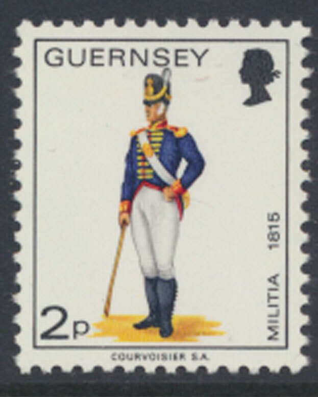 Guernsey SG 101  SC# 98 Militia  Mint Never Hinged see scan 