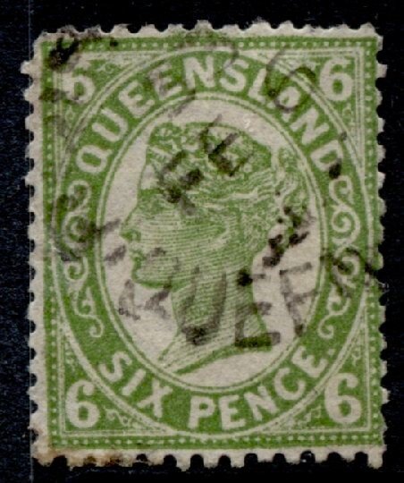 Queensland #120 QV Definitive Wmk.68 Used