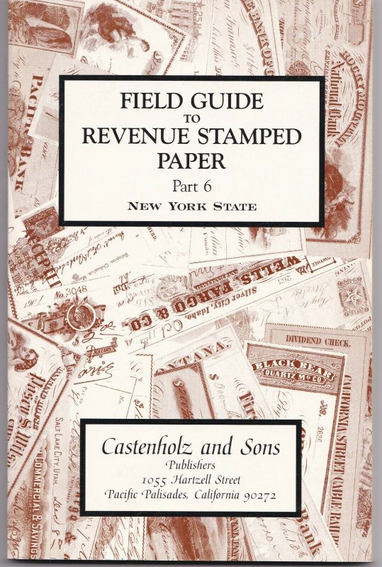 Field Guides Revenue Stamped Paper Part 1-7 Unused Complete Sets