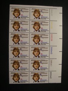 Scott C99, 28c Blanche Stuart Scott, PB12 UR, MNH Airmail Beauty