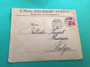 Switzerland 1914 cover  item A15082