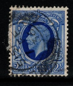 GB SG443 1935 2½d BRIGHT BLUE FINE USED