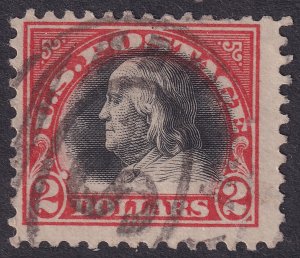 #523 Used, Fine (CV $240 - ID46870) - Joseph Luft