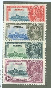 Jamaica #109-112 Unused Single (Complete Set)