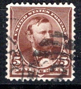 United States Scott # 223, used