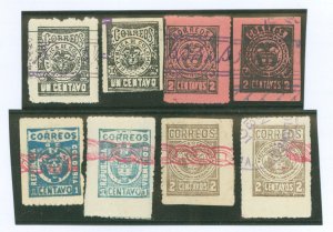 Colombia #185/185a/186/186c/ Unused Single (Complete Set)