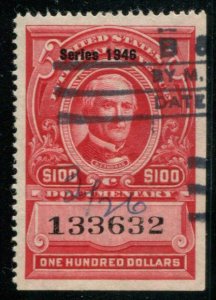 R458 US $100 series 1946, used