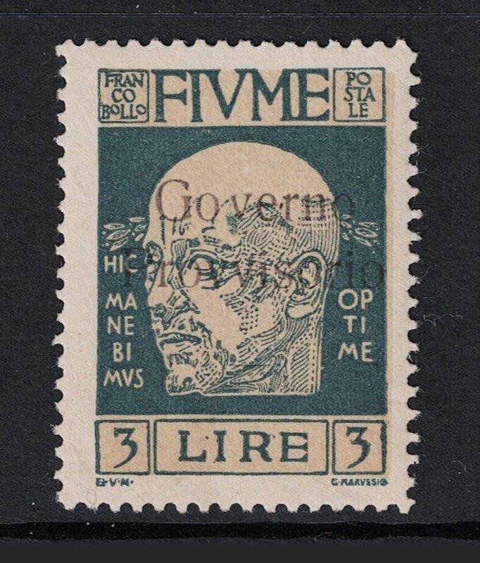 Fiume SC# 145 Mint Light Hinged / Some Dry Gum - S19214