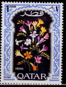 Qatar, 1970, Ornamental Plants, 1d, sc#214, MLH