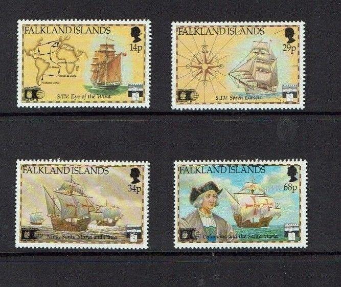 Falkland Is: 1991, 500th Anniversary Columbus Discovery of America, MNH 