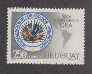 Uruguay Scott #873 MH